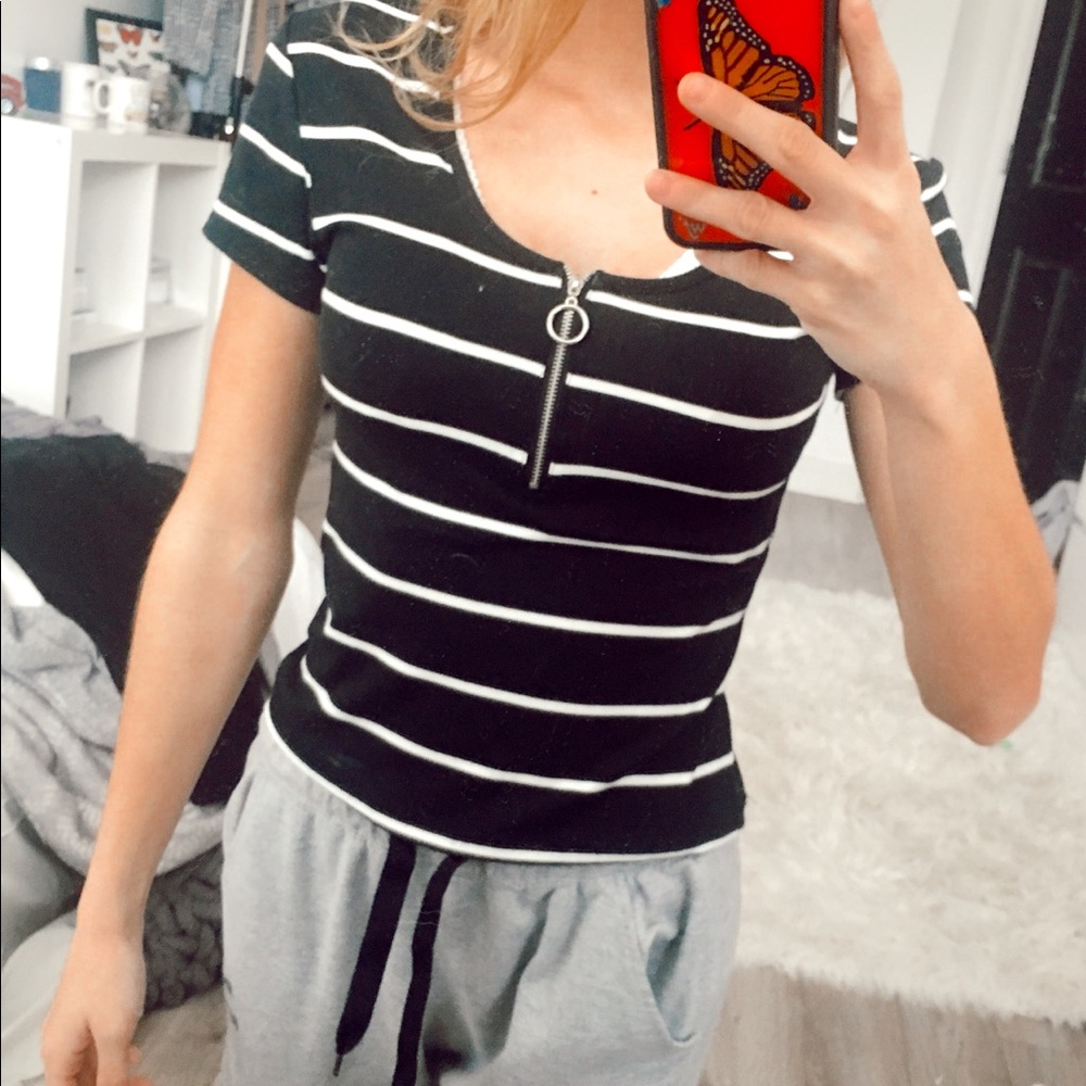 Rue21 Quarter Zip Top